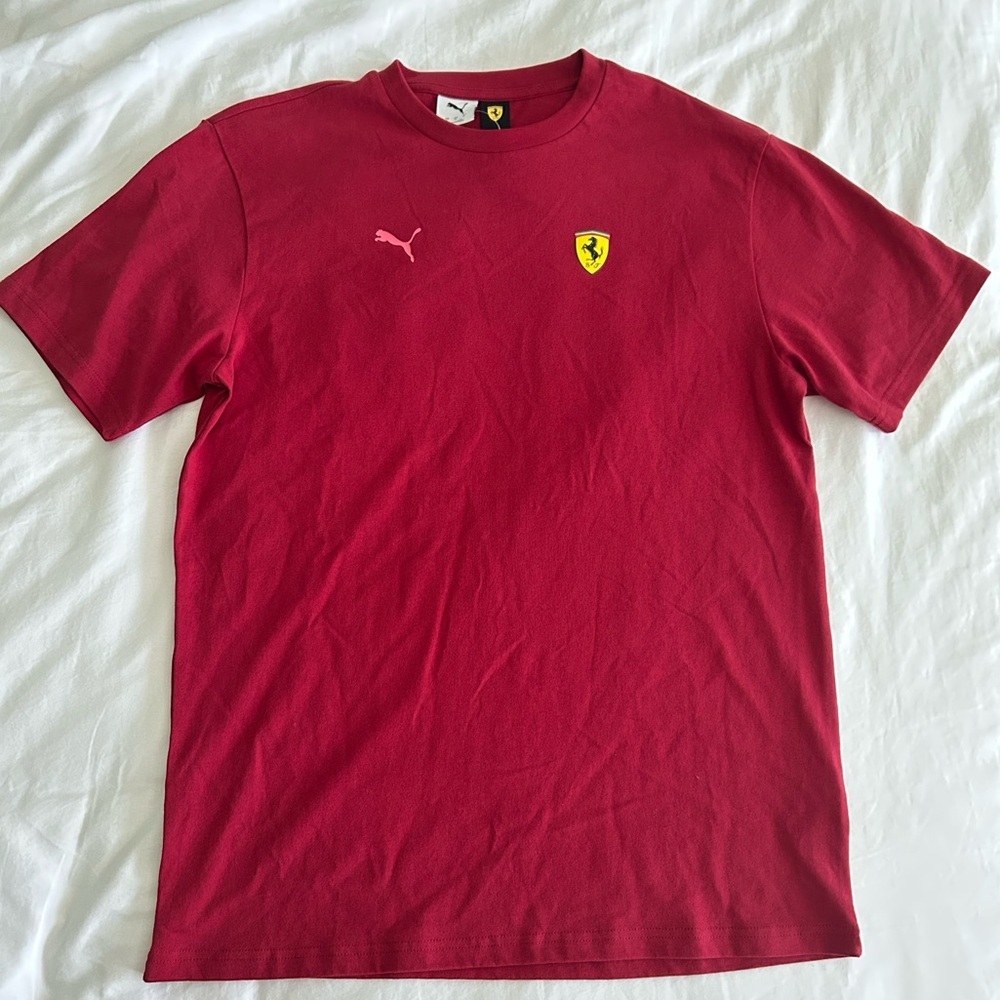 Puma x Ferrari Miami Grand Prix F1 limited Edition T-shirt Small Red